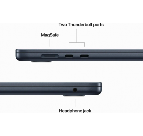 15-inch MacBook Air M2 256GB - Midnight  Apple