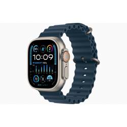 Apple Apple Watch Ultra 2 GPS + Cellular, 49mm Titanium Case with Blue Ocean Band