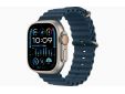 Apple Watch Ultra 2 GPS + Cellular, 49mm Titanium Case with Blue Ocean Band