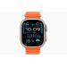 Apple Watch Ultra 2 GPS + Cellular, 49mm Titanium Case with Orange Ocean Band 