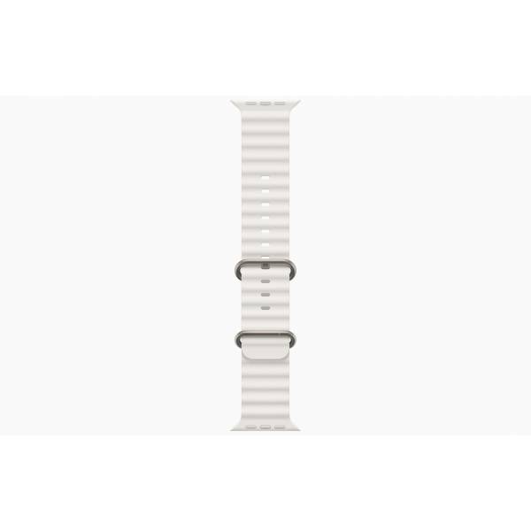 Apple Watch Ultra 2 GPS + Cellular, 49mm Titanium Case with White Ocean Band 