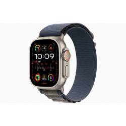 Apple Apple Watch Ultra 2 GPS + Cellular, 49mm Titanium Case with Blue Alpine Loop - Small