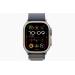 Apple Watch Ultra 2 GPS + Cellular, 49mm Titanium Case with Blue Alpine Loop - Large 