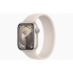 Apple Apple Watch Series 9 GPS 41mm Starlight Aluminium Case with Starlight Sport Loop