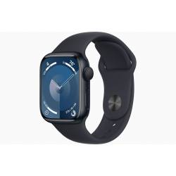 Apple Apple Watch Series 9 GPS 41mm Midnight Aluminium Case with Midnight Sport Band - S/M 