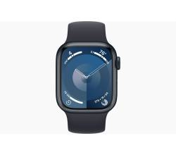 Apple Watch Series 9 GPS 41mm Midnight Aluminium Case with Midnight Sport Loop Apple