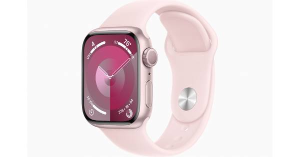 Apple watch sale 3 in pink