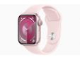 Apple Watch Series 9 GPS 41mm Pink Aluminium Case with Light Pink Sport Band - S/M