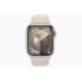 Apple Watch Series 9 GPS 45mm Starlight Aluminium Case with Starlight Sport Band - S/M 