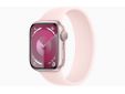 Apple Watch Series 9 GPS 45mm Pink Aluminium Case with Light Pink Sport Loop