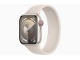 Apple Watch Series 9 GPS + Cellular 41mm Starlight Aluminium Case with Starlight Sport Loop