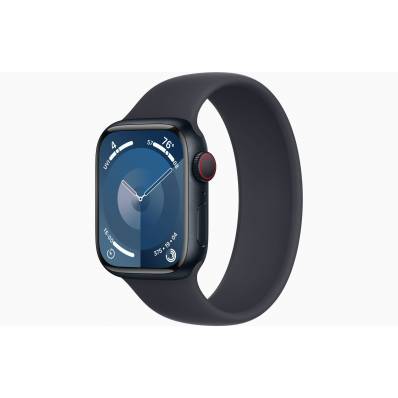 Apple Watch Series 9 GPS + Cellular 41mm Midnight Aluminium Case with Midnight Sport Loop 