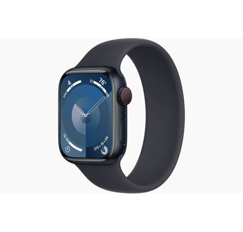 Apple Watch Series 9 GPS + Cellular 41mm Midnight Aluminium Case with Midnight Sport Loop  Apple