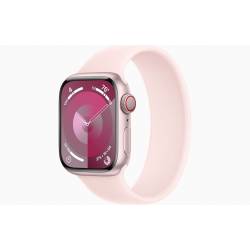 Apple Apple Watch Series 9 GPS + Cellular 41mm Pink Aluminium Case with Light Pink Sport Loop