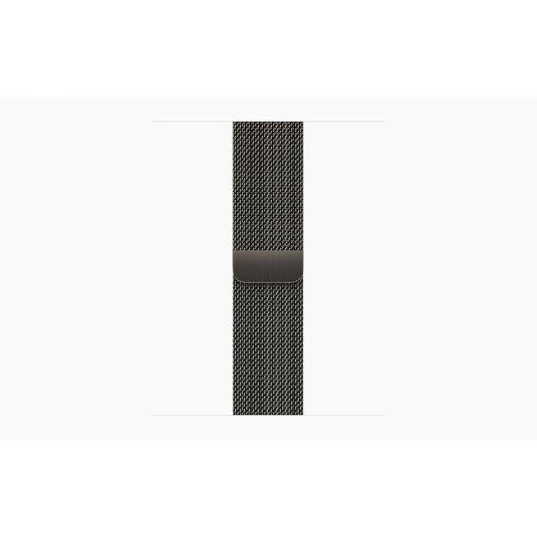 Apple Apple Watch Series 9 GPS + Cellular 41mm Graphite Stainless Steel Case with Graphite Milanese Loop