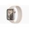 Apple Watch Series 9 GPS + Cellular 45mm Starlight Aluminium Case with Starlight Sport Loop 