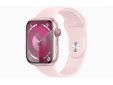 Apple Watch Series 9 GPS + Cellular 45mm Pink Aluminium Case with Light Pink Sport Band - M/L