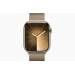 Apple Apple Watch Series 9 GPS + Cellular 45mm Gold Stainless Steel Case with Gold Milanese Loop