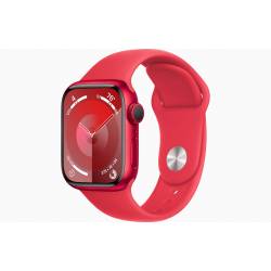 Apple Apple Watch Series 9 GPS 41mm (PRODUCT)RED Aluminium Case with (PRODUCT)RED Sport Band - S/M