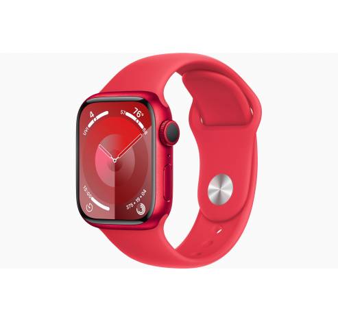 Apple Watch Series 9 GPS 41mm (PRODUCT)RED Aluminium Case with (PRODUCT)RED Sport Band - S/M  Apple