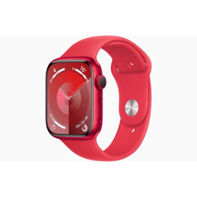 Apple Watch Series 9 GPS + Cellular 45mm (PRODUCT)RED Aluminium Case with (PRODUCT)RED Sport Band - S/M Apple