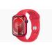 Apple Watch Series 9 GPS + Cellular 45mm (PRODUCT)RED Aluminium Case with (PRODUCT)RED Sport Band - S/M 