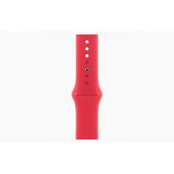 Apple Apple Watch Series 9 GPS + Cellular 45mm (PRODUCT)RED Aluminium Case with (PRODUCT)RED Sport Band - M/L