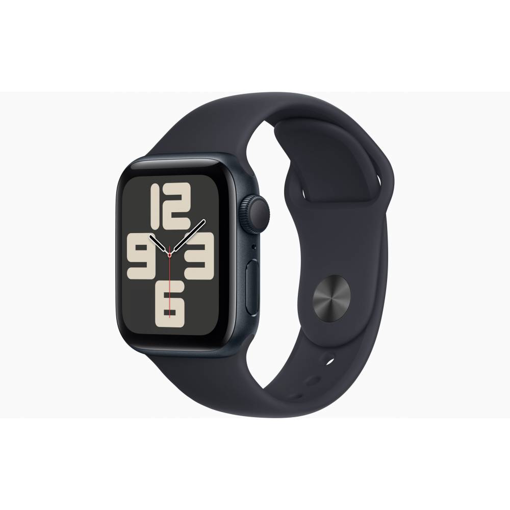 Apple Smartwatch Apple Watch SE GPS 40mm Midnight Aluminium Case with Midnight Sport Band - S/M