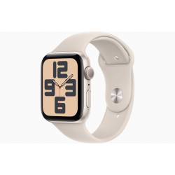 Apple Apple Watch SE GPS 44mm Starlight Aluminium Case with Starlight Sport Band - S/M
