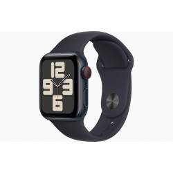 Apple Apple Watch SE GPS + Cellular 40mm Midnight Aluminium Case with Midnight Sport Band - M/L