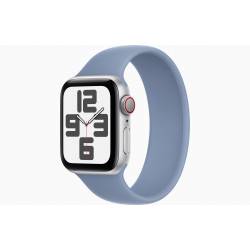 Apple Apple Watch SE GPS + Cellular 40mm Silver Aluminium Case with Winter Blue Sport Loop