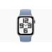 Apple Watch SE GPS + Cellular 40mm Silver Aluminium Case with Winter Blue Sport Loop 