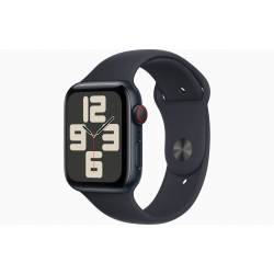 Apple Apple Watch SE GPS + Cellular 44mm Midnight Aluminium Case with Midnight Sport Band - S/M