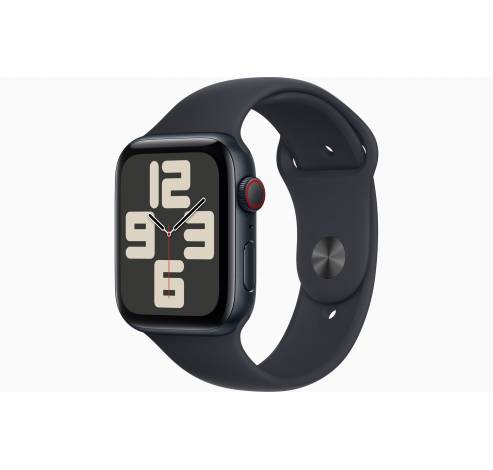 Apple Watch SE GPS + Cellular 44mm Midnight Aluminium Case with Midnight Sport Band - S/M  Apple
