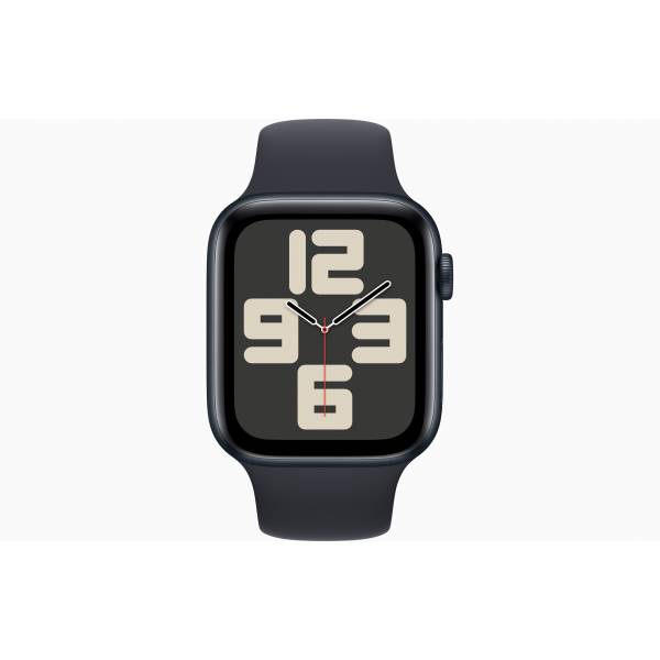Apple Watch SE GPS + Cellular 44mm Midnight Aluminium Case with Midnight Sport Band - M/L 