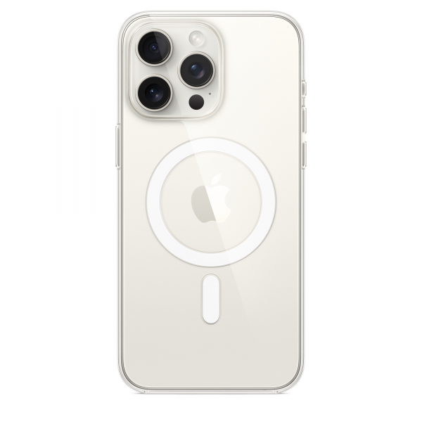 Apple Doorzichtig hoesje met MagSafe voor iPhone 15 Pro Max