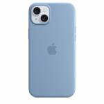 Coque en silicone avec MagSafe pour iPhone 15 Plus - Bleu Hiver 