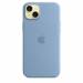 Siliconenhoesje met MagSafe voor iPhone 15 Plus - Winterblauw 