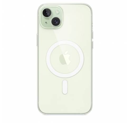 Coque transparente avec MagSafe pour iPhone 15 Plus  Apple