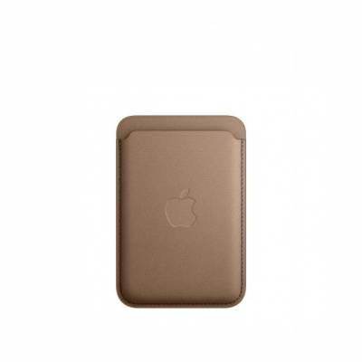 FineWoven kaarthouder met MagSafe voor iPhone - Taupe Apple