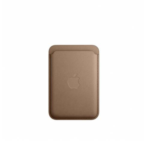 Porte-cartes FineWoven avec MagSafe pour iPhone - Taupe  Apple