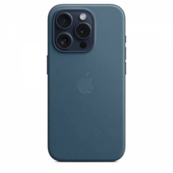 FineWoven hoesje met MagSafe voor iPhone 15 Pro - Oceaanblauw 