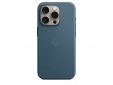 Coque FineWoven avec MagSafe pour iPhone 15 Pro - Bleu Océan