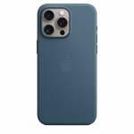Coque FineWoven avec MagSafe pour iPhone 15 Pro Max - Bleu Océan 