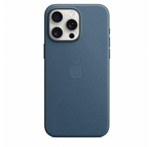 FineWoven hoesje met MagSafe voor iPhone 15 Pro Max - Oceaanblauw  Apple