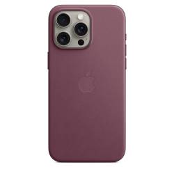 Coque FineWoven avec MagSafe pour iPhone 15 Pro Max - Mulberry Apple