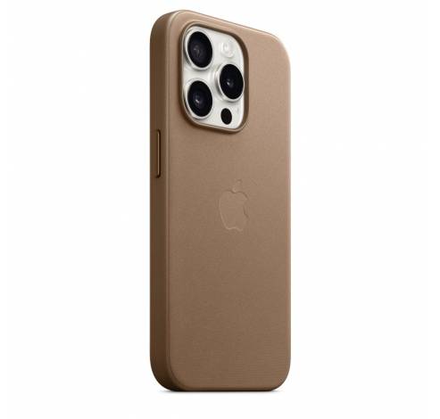 FineWoven hoesje met MagSafe voor iPhone 15 Pro - Taupe  Apple