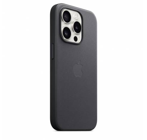 Coque FineWoven avec MagSafe pour iPhone 15 Pro - Noir  Apple