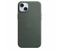FineWoven hoesje met MagSafe voor iPhone 15 Plus - Evergreen Apple