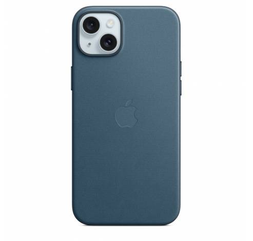 Coque FineWoven avec MagSafe pour iPhone 15 Plus - Bleu Océan  Apple